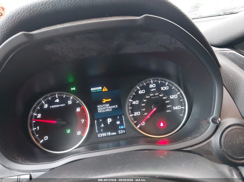 2023 Mitsubishi Eclipse cross VIN JA4ATUAA9PZ002551 IAAI salvage auction — HAIL, Salvage (Ohio), sold $5,600 on 2026-07-09 (photo 7)