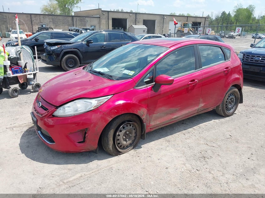 2012 Ford Fiesta VIN 3FADP4EJ1CM114005 IAAI salvage auction — FRONT END, Mv-907A (New York), sold $250 on 2026-08-03 (photo 2)