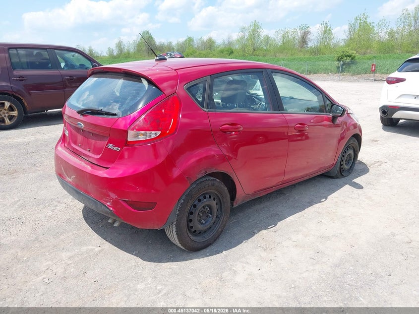 2012 Ford Fiesta VIN 3FADP4EJ1CM114005 IAAI salvage auction — FRONT END, Mv-907A (New York), sold $250 on 2026-08-03 (photo 4)