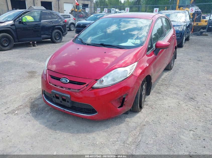 2012 Ford Fiesta VIN 3FADP4EJ1CM114005 IAAI salvage auction — FRONT END, Mv-907A (New York), sold $250 on 2026-08-03 (photo 6)