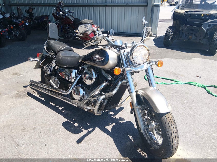 2007 Kawasaki Vn1500 VIN JKBVNAN107A028325 IAAI salvage auction — LEFT SIDE, Salvage (South Carolina), sold $450 on 2026-07-22 (photo 1)