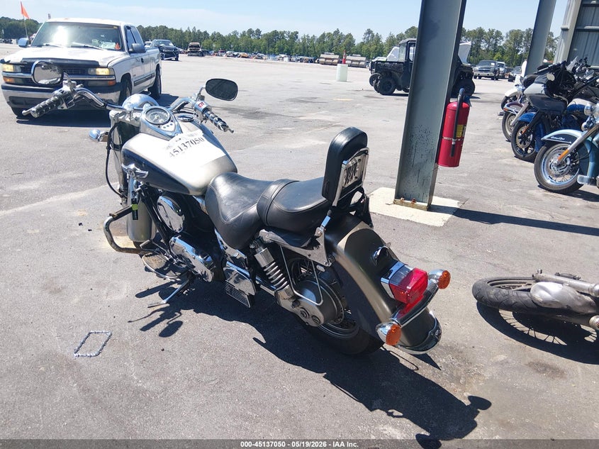 2007 Kawasaki Vn1500 VIN JKBVNAN107A028325 IAAI salvage auction — LEFT SIDE, Salvage (South Carolina), sold $450 on 2026-07-22 (photo 3)