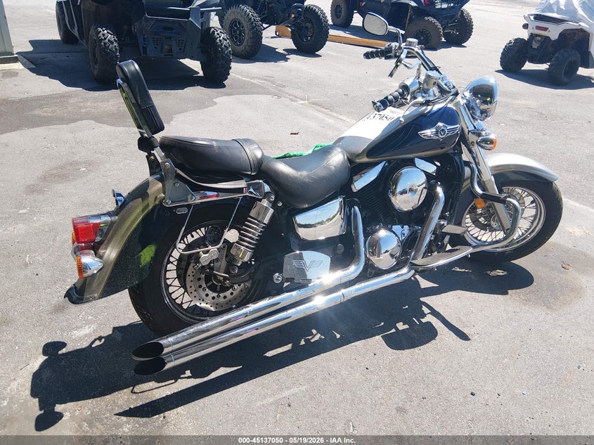 2007 Kawasaki Vn1500 VIN JKBVNAN107A028325 IAAI salvage auction — LEFT SIDE, Salvage (South Carolina), sold $450 on 2026-07-22 (photo 4)