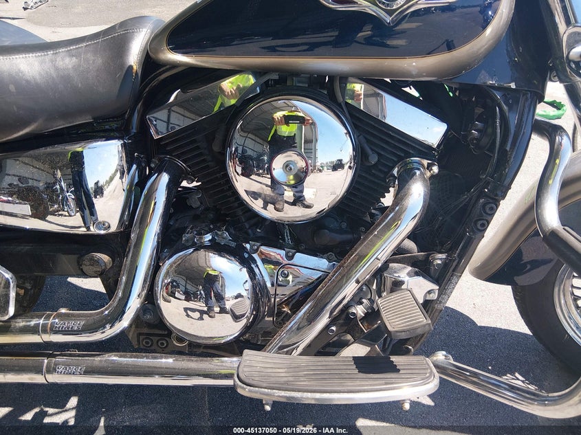 2007 Kawasaki Vn1500 VIN JKBVNAN107A028325 IAAI salvage auction — LEFT SIDE, Salvage (South Carolina), sold $450 on 2026-07-22 (photo 8)
