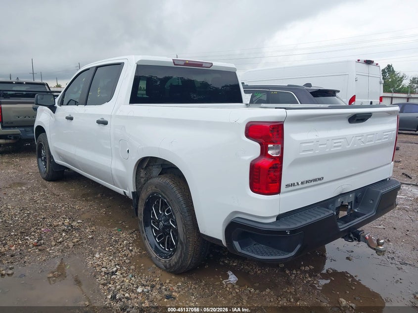 2023 Chevrolet Silverado VIN 2GCPAAED3P1101884 IAAI salvage auction — HAIL, Original (Texas), sold $13,600 on 2026-07-30 (photo 3)