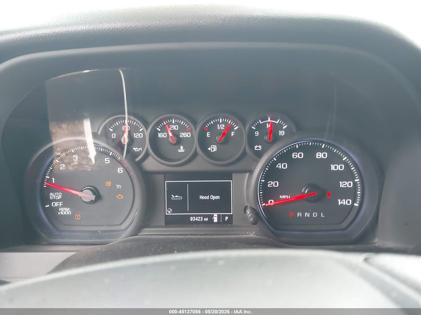2023 Chevrolet Silverado VIN 2GCPAAED3P1101884 IAAI salvage auction — HAIL, Original (Texas), sold $13,600 on 2026-07-30 (photo 7)