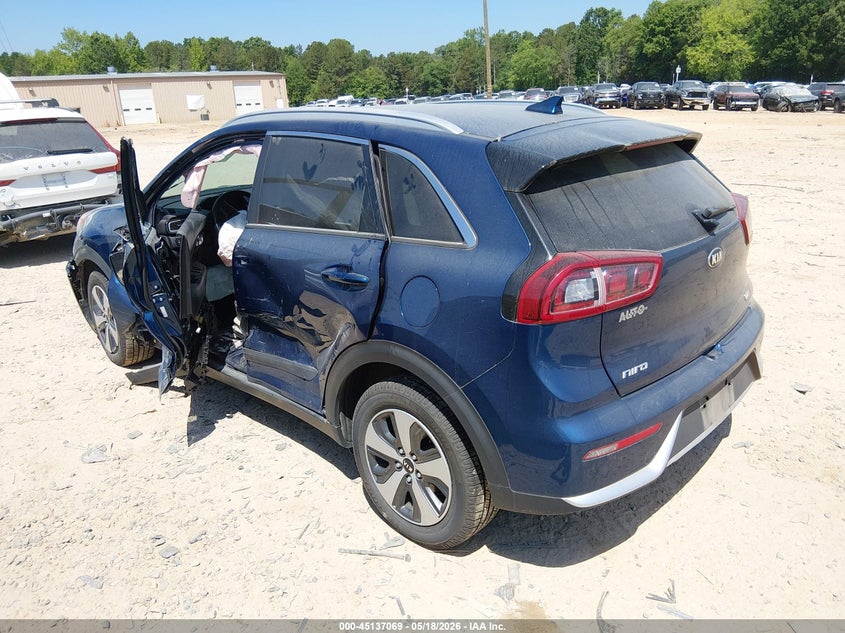2017 Kia Niro VIN KNDCC3LC9H5037350 IAAI salvage auction — LEFT SIDE, Salvage (North Carolina), sold $1,350 on 2026-07-06 (photo 3)