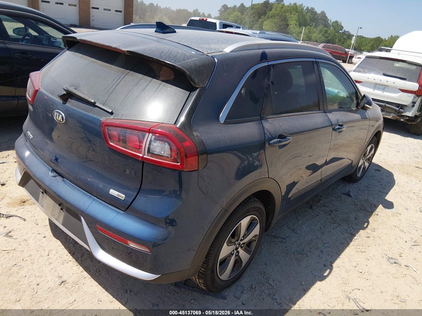 2017 Kia Niro VIN KNDCC3LC9H5037350 IAAI salvage auction — LEFT SIDE, Salvage (North Carolina), sold $1,350 on 2026-07-06 (photo 4)