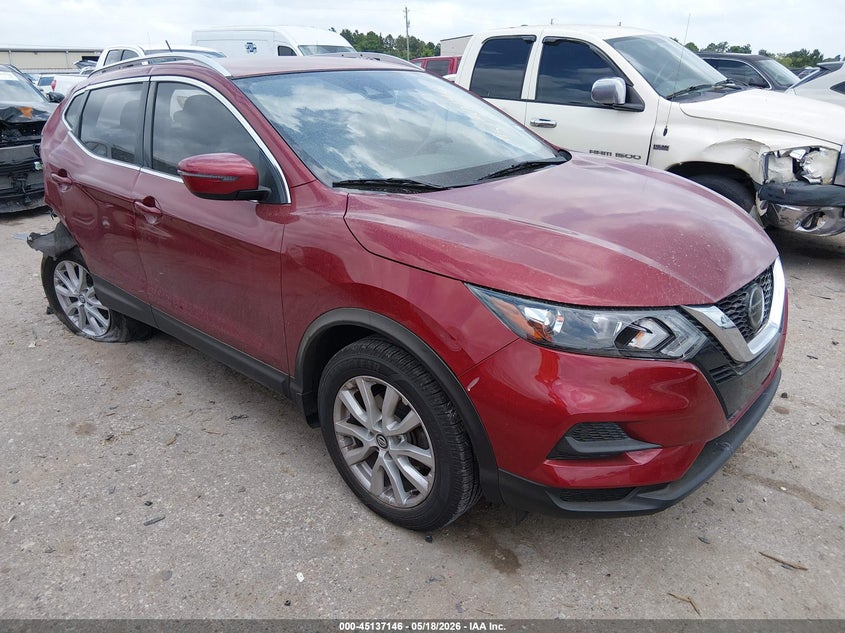 2020 Nissan Rogue VIN JN1BJ1CV1LW264948 IAAI salvage auction — RIGHT REAR, Salvage (Texas), sold $25 on 2026-07-29 (photo 1)