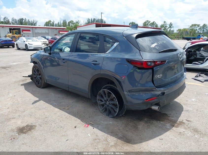 2023 Mazda Cx-5 VIN JM3KFBCM1P0237728 IAAI salvage auction — FRONT END, Certificate Of Destruction (Florida), sold $7,100 on 2026-07-20 (photo 3)