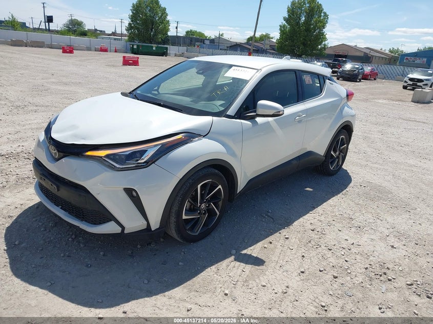 2020 Toyota C-hr VIN JTNKHMBX5L1093868 IAAI salvage auction — FRONT END, Salvage (Iowa), sold $8,050 on 2026-07-07 (photo 2)