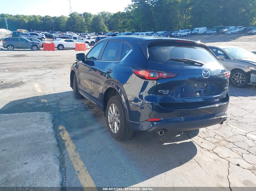 2025 Mazda Cx-5 VIN JM3KFBCL5S0627103 IAAI salvage auction — FRONT END, Salvage Title, sold $6,500 on 2026-07-29 (photo 3)