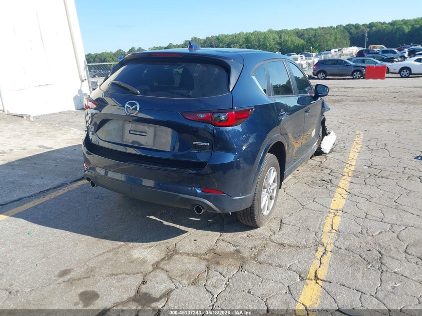 2025 Mazda Cx-5 VIN JM3KFBCL5S0627103 IAAI salvage auction — FRONT END, Salvage Title, sold $6,500 on 2026-07-29 (photo 4)