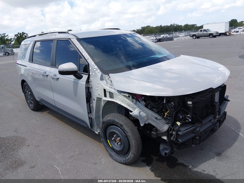 2025 Kia VIN KNDNC5KA1S6071790 IAAI salvage auction — FRONT END, Salvage Title, sold $15,900 on 2026-07-13 (photo 1)