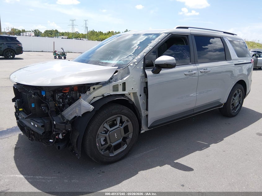 2025 Kia VIN KNDNC5KA1S6071790 IAAI salvage auction — FRONT END, Salvage Title, sold $15,900 on 2026-07-13 (photo 2)