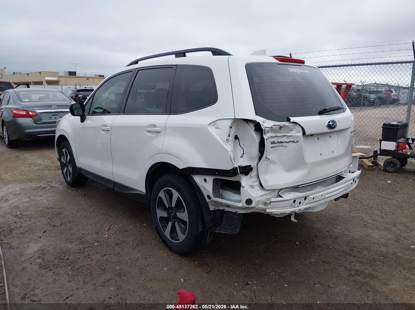 2017 Subaru Forester VIN JF2SJABC0HH435988 IAAI salvage auction — REAR END, Salvage (Kansas), sold $2,050 on 2026-07-24 (photo 3)