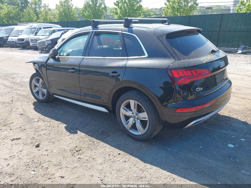 2019 Audi Q5 VIN WA1BNAFYXK2045333 IAAI salvage auction — FRONT END, Salvage (Ohio), sold $3,700 on 2026-07-14 (photo 3)