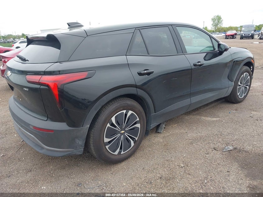 2025 Chevrolet Blazer ev VIN 3GNKDGRJXSS105164 IAAI salvage auction — FRONT END, Clear (Michigan), sold $7,600 on 2026-07-23 (photo 4)