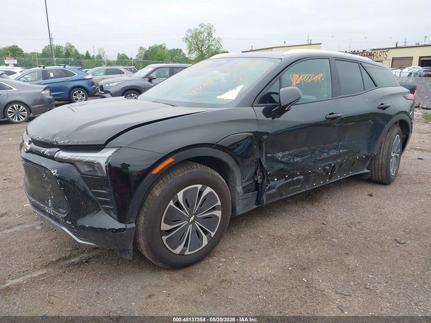 2025 Chevrolet Blazer ev VIN 3GNKDGRJXSS105164 IAAI salvage auction — FRONT END, Clear (Michigan), sold $7,600 on 2026-07-23 (photo 6)
