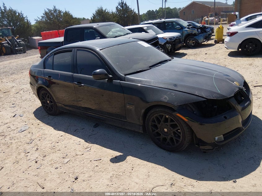 2011 BMW 3 series VIN WBAPK5G55BNN30278 IAAI salvage auction — LEFT & RIGHT, Salvage (North Carolina), sold $375 on 2026-07-20 (photo 1)