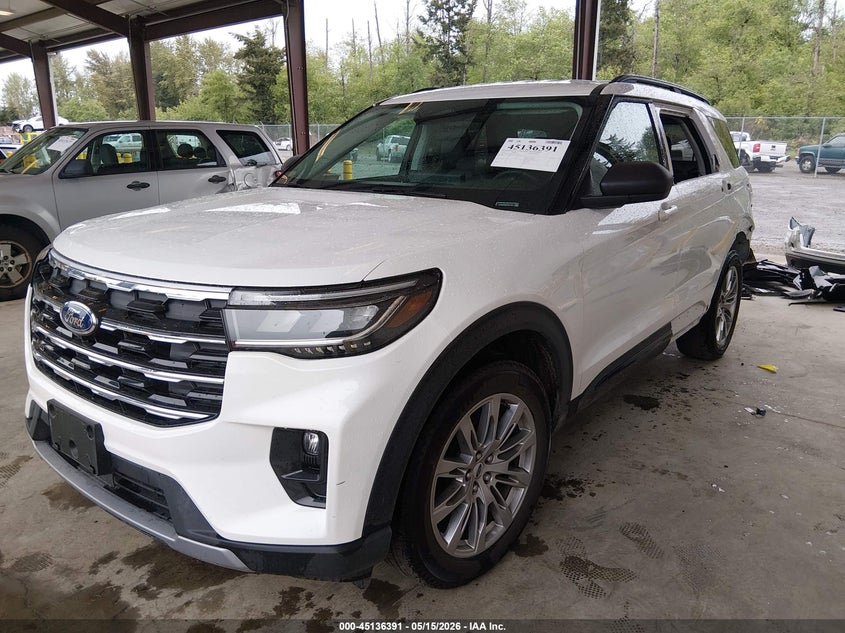 2026 Ford Explorer VIN 1FMUK8DHXTGA11573 IAAI salvage auction — REAR END, Bill Of Sale (Washington), sold $16,975 on 2026-07-29 (photo 2)