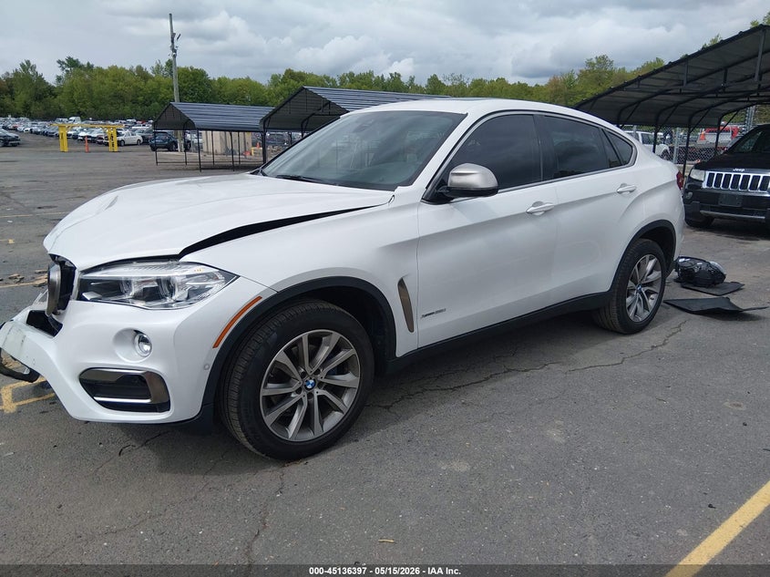 2019 BMW X6 VIN 5UXKU2C55K0Z63803 IAAI salvage auction — RIGHT FRONT, Salvage (Connecticut), sold $10,000 on 2026-07-16 (photo 2)