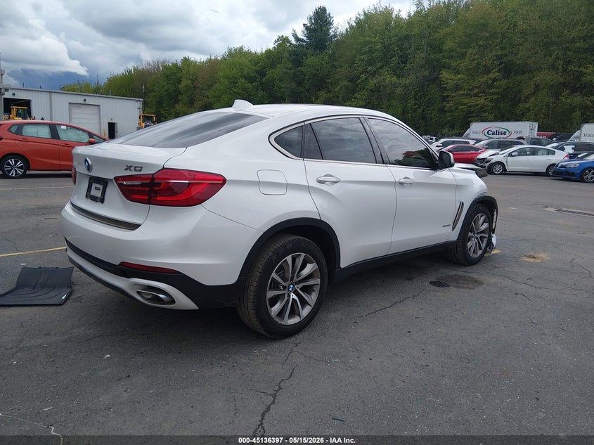 2019 BMW X6 VIN 5UXKU2C55K0Z63803 IAAI salvage auction — RIGHT FRONT, Salvage (Connecticut), sold $10,000 on 2026-07-16 (photo 4)