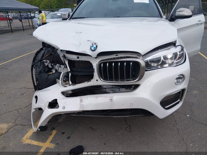 2019 BMW X6 VIN 5UXKU2C55K0Z63803 IAAI salvage auction — RIGHT FRONT, Salvage (Connecticut), sold $10,000 on 2026-07-16 (photo 6)