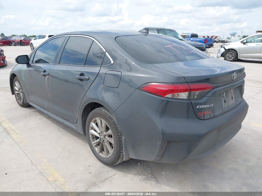 2024 Toyota Corolla VIN JTDBCMFE0R3034302 IAAI salvage auction — FRONT END, Original (Texas), sold $9,900 on 2026-07-29 (photo 3)