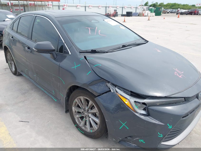 2024 Toyota Corolla VIN JTDBCMFE0R3034302 IAAI salvage auction — FRONT END, Original (Texas), sold $9,900 on 2026-07-29 (photo 6)