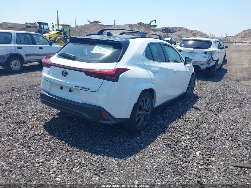 2023 Lexus Ux VIN JTHR9JBH9P2064413 IAAI salvage auction — FRONT END, Mv-907A (New York), sold $6,800 on 2026-07-28 (photo 4)