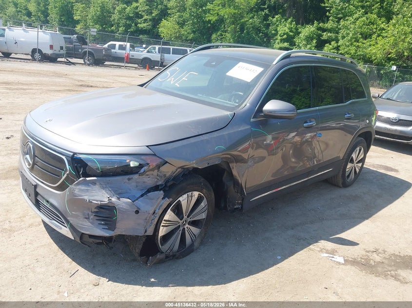 2023 Mercedes-benz VIN W1N9M0KB5PN067872 IAAI salvage auction — LEFT FRONT, Salvage - Greater Than 75% (Maryland), sold $10,025 on 2026-07-23 (photo 2)