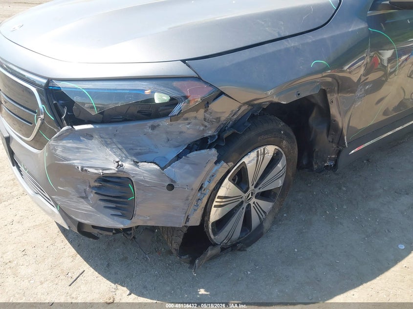 2023 Mercedes-benz VIN W1N9M0KB5PN067872 IAAI salvage auction — LEFT FRONT, Salvage - Greater Than 75% (Maryland), sold $10,025 on 2026-07-23 (photo 6)