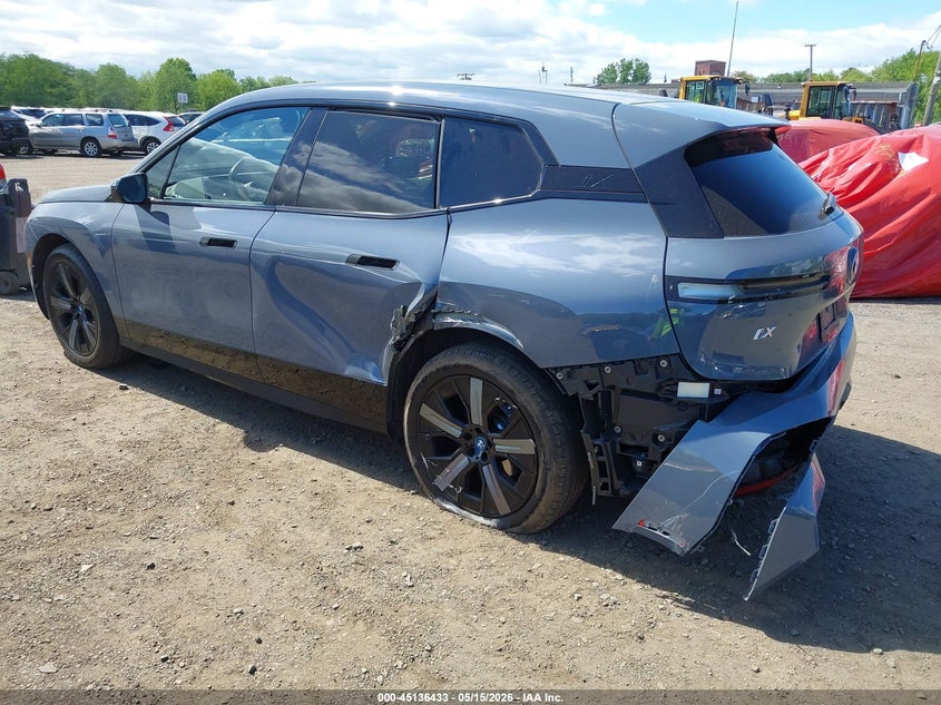 2024 BMW iX VIN WB523CF06RCP51667 IAAI salvage auction — Rear End, Salvage (Idaho), sold $26,750 on 2026-07-09 (photo 3)