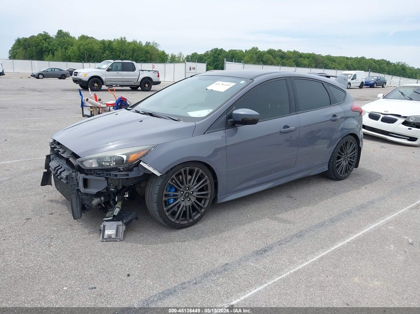 2017 Ford Focus rs VIN WF0DP3TH3H4123101 IAAI salvage auction — FRONT END, Clear (Indiana), sold $6,250 on 2026-07-16 (photo 2)