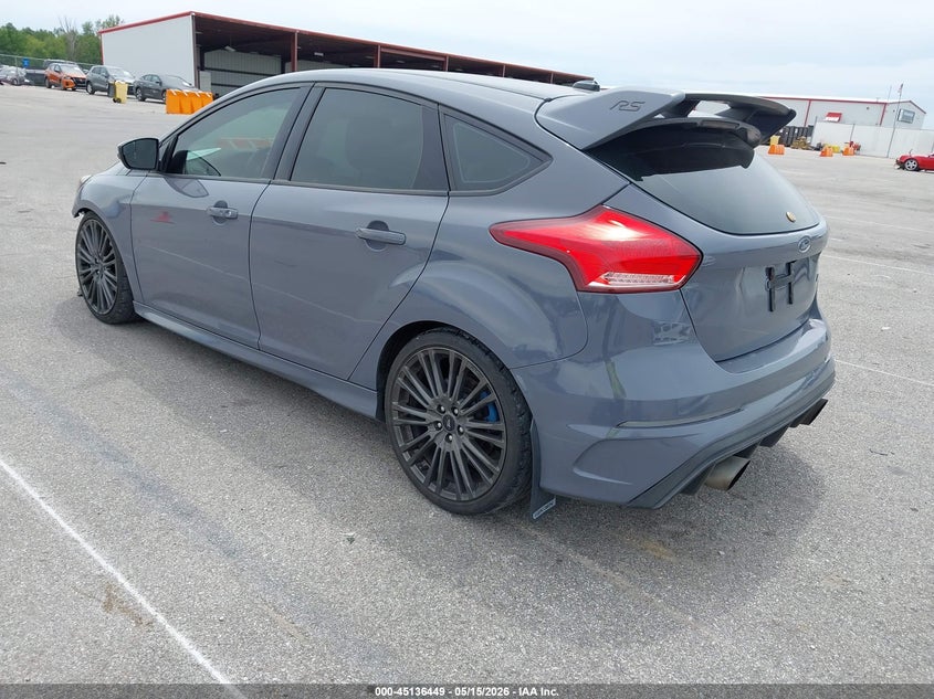 2017 Ford Focus rs VIN WF0DP3TH3H4123101 IAAI salvage auction — FRONT END, Clear (Indiana), sold $6,250 on 2026-07-16 (photo 3)