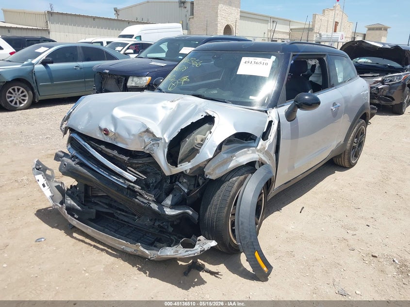 2014 Mini Paceman VIN WMWSS5C52EWN66718 IAAI salvage auction — FRONT END, Salvage (Texas), sold $25 on 2026-07-29 (photo 2)