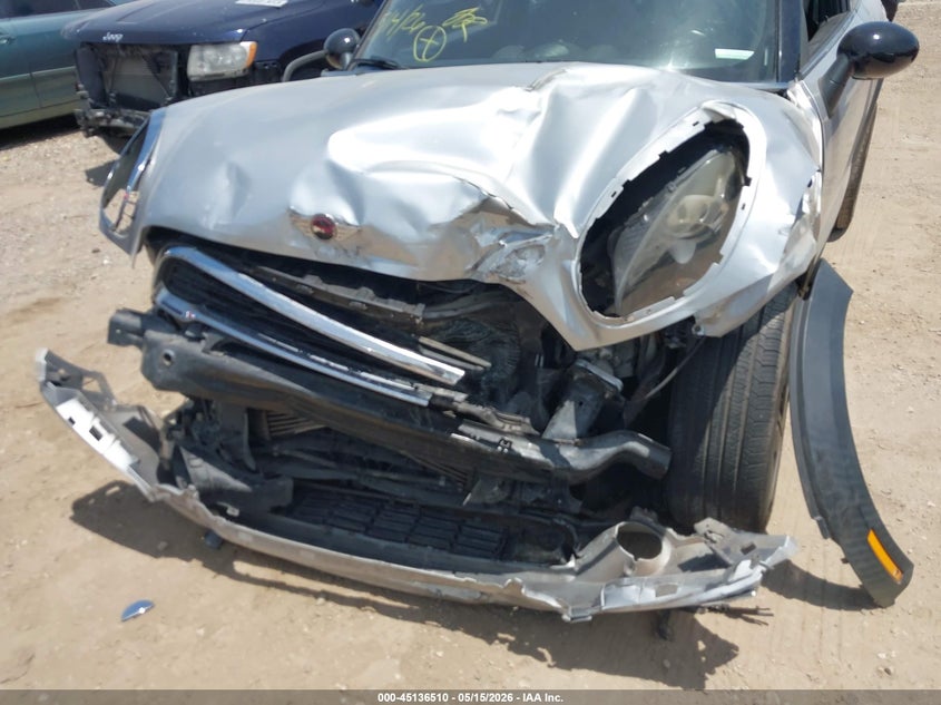2014 Mini Paceman VIN WMWSS5C52EWN66718 IAAI salvage auction — FRONT END, Salvage (Texas), sold $25 on 2026-07-29 (photo 6)