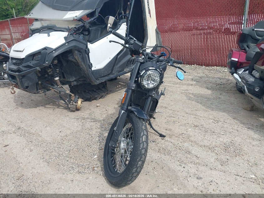 2016 Ducati Scrambler VIN ML015ANM8GT007164 IAAI salvage auction — REAR END, Salvage (Florida), sold $2,350 on 2026-07-16 (photo 5)