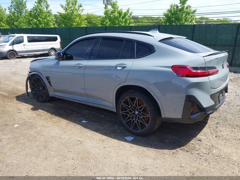 2022 BMW X4 m VIN 5YM23EC02N9L59742 IAAI salvage auction — FRONT END, Mv-907A (New York), sold $18,100 on 2026-07-30 (photo 3)