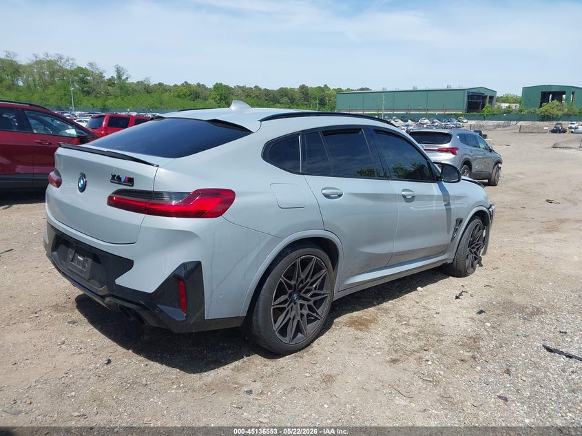 2022 BMW X4 m VIN 5YM23EC02N9L59742 IAAI salvage auction — FRONT END, Mv-907A (New York), sold $18,100 on 2026-07-30 (photo 4)