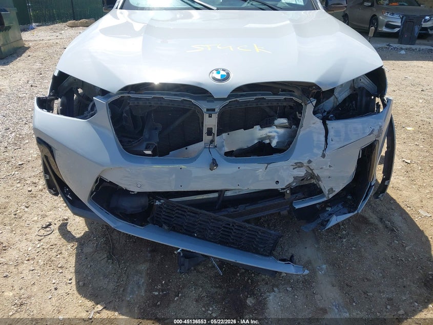 2022 BMW X4 m VIN 5YM23EC02N9L59742 IAAI salvage auction — FRONT END, Mv-907A (New York), sold $18,100 on 2026-07-30 (photo 6)