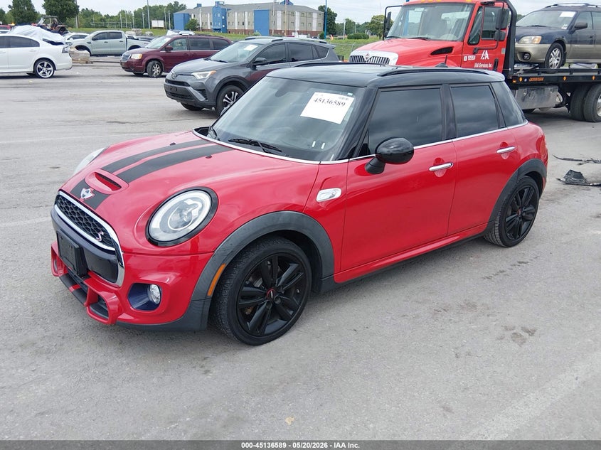 2015 Mini Hard top VIN WMWXU3C52F2B61863 IAAI salvage auction — HAIL, Salvage (Illinois), sold $2,600 on 2026-07-14 (photo 2)