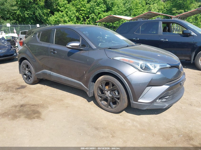 2018 Toyota C-hr VIN NMTKHMBX7JR043881 IAAI salvage auction — LEFT SIDE, Salvage - 75% Or Less (Maryland), sold $3,550 on 2026-07-28 (photo 1)