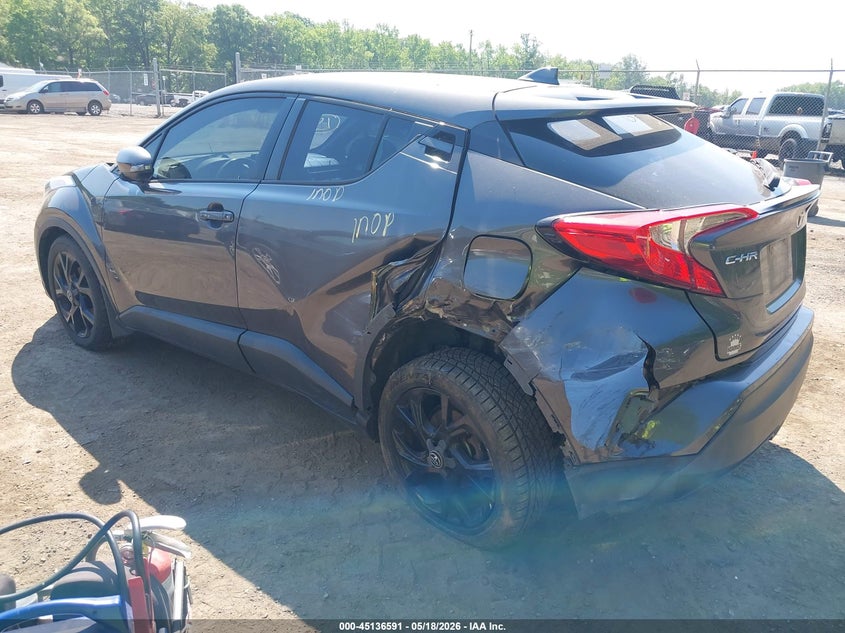 2018 Toyota C-hr VIN NMTKHMBX7JR043881 IAAI salvage auction — LEFT SIDE, Salvage - 75% Or Less (Maryland), sold $3,550 on 2026-07-28 (photo 3)