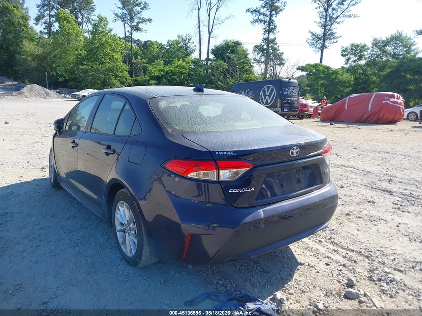 2022 Toyota Corolla VIN JTDHPMAE5NJ204049 IAAI salvage auction — FRONT END, Salvage (Georgia), sold $2,600 on 2026-07-07 (photo 3)