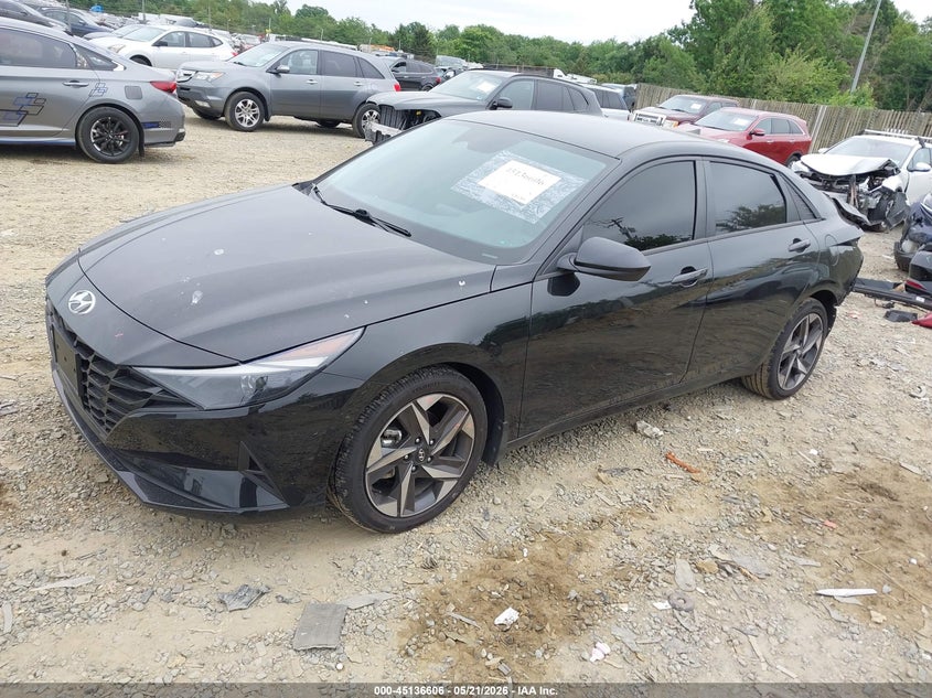 2023 Hyundai Elantra VIN 5NPLS4AG4PH112419 IAAI salvage auction — REAR END, Salvage (Virginia), sold $5,600 on 2026-07-13 (photo 2)