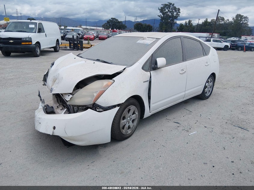2006 Toyota Prius VIN JTDKB20U167524579 IAAI salvage auction — RIGHT FRONT, Salvage (California), sold $375 on 2026-07-29 (photo 2)