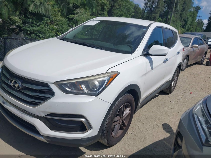 2017 Hyundai Santa fe VIN 5XYZT3LB5HG402826 IAAI salvage auction — REAR END, Salvage (Georgia), sold $2,300 on 2026-07-29 (photo 2)