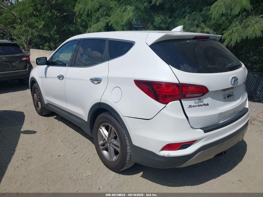 2017 Hyundai Santa fe VIN 5XYZT3LB5HG402826 IAAI salvage auction — REAR END, Salvage (Georgia), sold $2,300 on 2026-07-29 (photo 3)